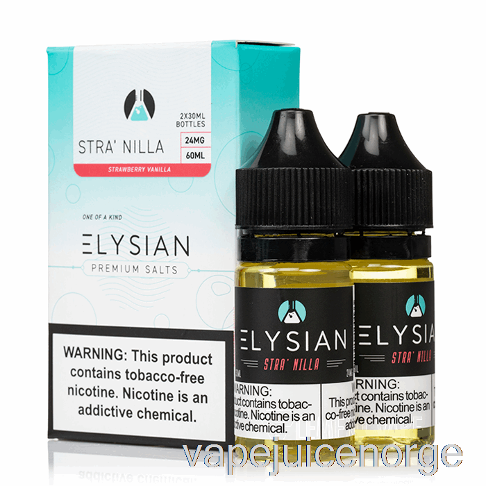 Vape Uten Nikotin Stranilla - Elysian Salter - 60ml 48mg